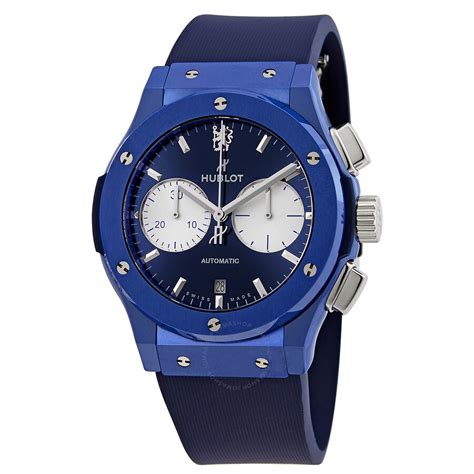 Hublot Classic Fusion Chronograph Chelsea Automatic Blue Dial 